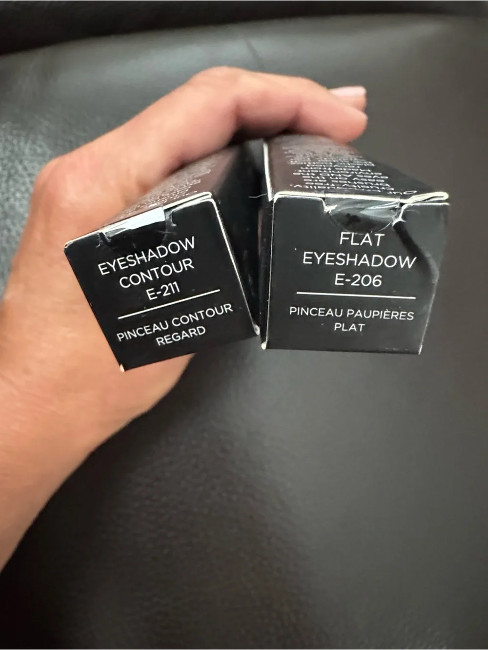 Urban Decay Silver Eyeshadow Brushes